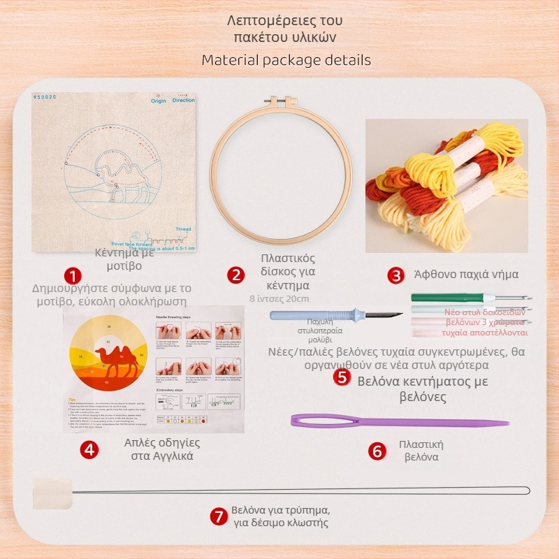 Σετ κεντήματος σταυρών για τοπίο – μοντέρνος μινιμαλισμός, κέντημα σε στιλ ζωγραφικής με λάδι