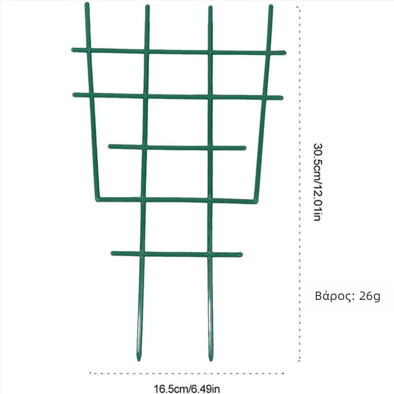 Στήριξη αναρριχητικών φυτών για γλάστρες – Πλαστικό, Επιτραπέζια χρήση, Παραδοσιακό στυλ.