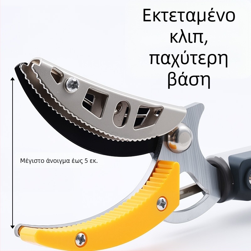 Τηλεσκοπτικά ψαλίδια συγκομιδής φρούτων με μακριά εμβέλεια για υψηλά κλαδιά