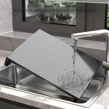 Meiyijia Κάλυμμα φούρνου γκαζιού και ανυψωμένη βάση για επαγωγική εστία, από χάλυβα άνθρακα, χωρίς εγκατάσταση, μοντέρνος σχεδιασμός