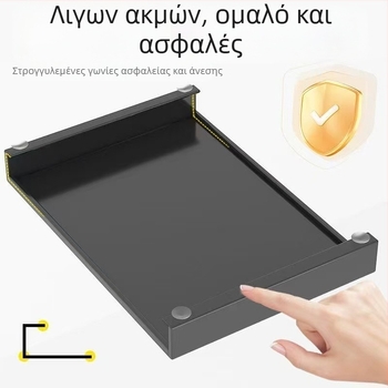 Meiyijia Κάλυμμα φούρνου γκαζιού και ανυψωμένη βάση για επαγωγική εστία, από χάλυβα άνθρακα, χωρίς εγκατάσταση, μοντέρνος σχεδιασμός