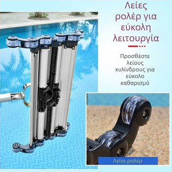 Κεφαλή αναρρόφησης πισίνας από κράμα αλουμινίου για φουσκωτές πισίνες