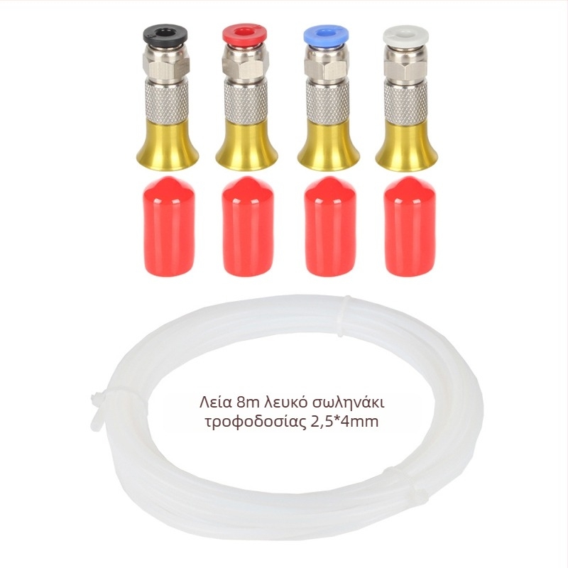 Three-dimensional thinking: Θήκη ξήρανσης εξαρτημάτων 3D εκτύπωσης με προστασία από σκόνη και υγρασία, σετ PTFE σωληνάκια τροφοδοσίας