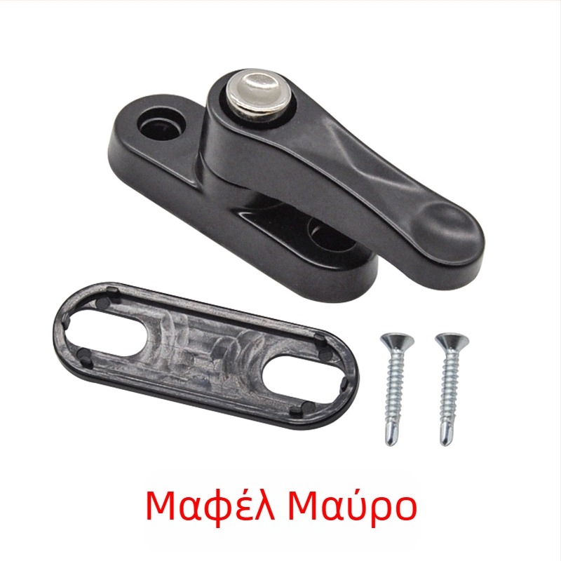 Κλειδαριά τύπου Τ για πόρτες και παράθυρα, χωρίς διάτρηση, από κράμα, με κλειδί, κατά της κλοπής