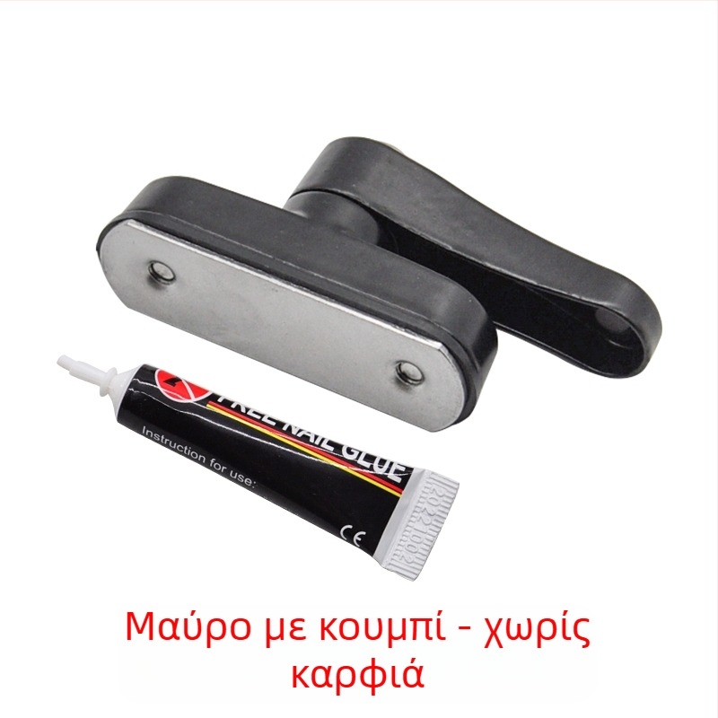 Κλειδαριά τύπου Τ για πόρτες και παράθυρα, χωρίς διάτρηση, από κράμα, με κλειδί, κατά της κλοπής