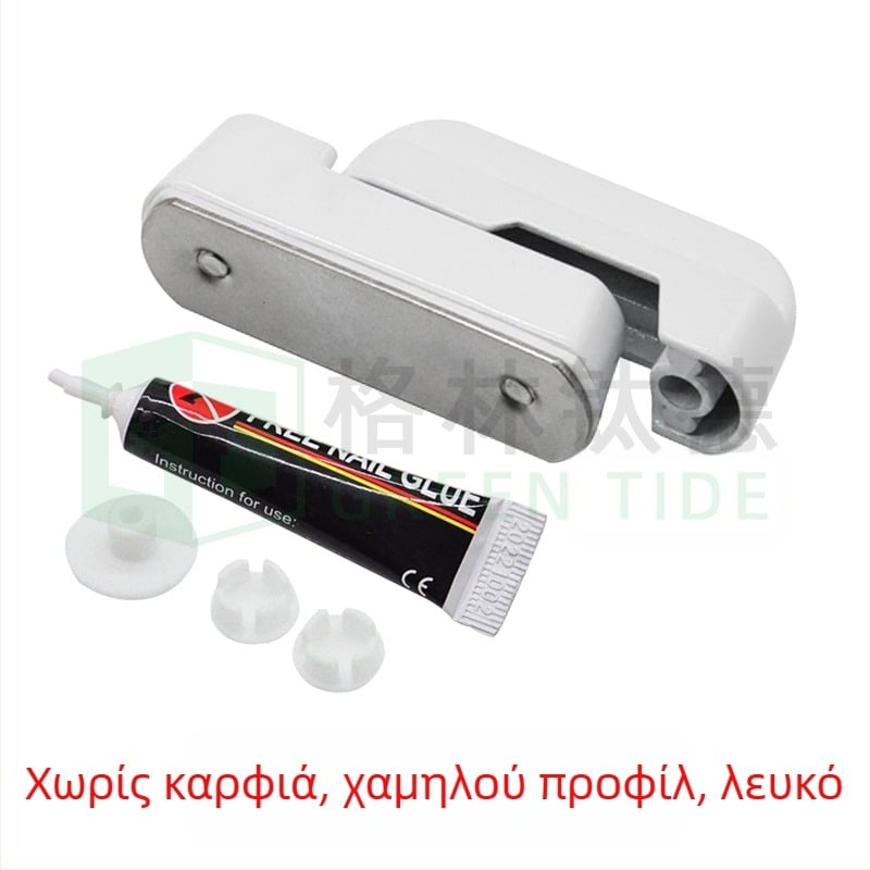 Κλειδαριά τύπου Τ για πόρτες και παράθυρα, χωρίς διάτρηση, από κράμα, με κλειδί, κατά της κλοπής