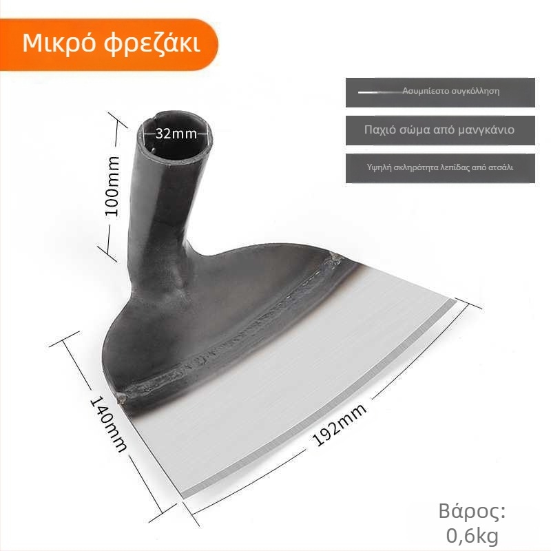 Πολυλειτουργική φτυάρα κήπου από χάλυβα μανγκανίου για ζιζάνια, σκάψιμο και φύτευση λαχανικών