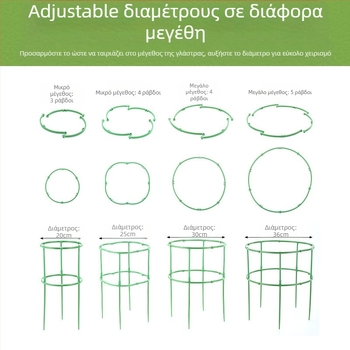 FURUN Βάση γλάστρας, πλαστική, σε βάση δαπέδου, μινιμαλιστικό στυλ, οικιακή κηπουρική