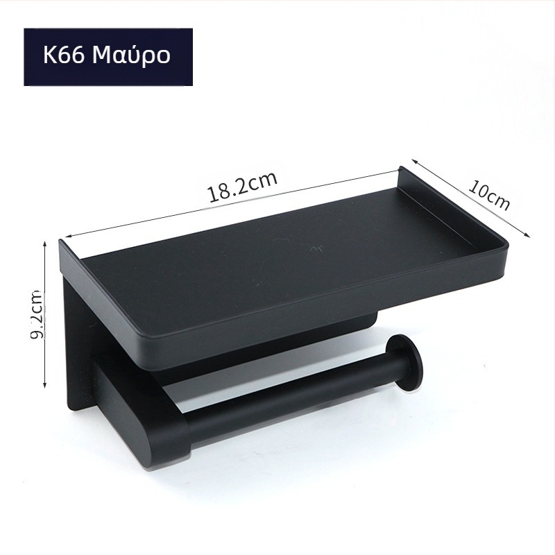 Huanuo δοχέας χαρτιού τουαλέτας από ανοξείδωτο χάλυβα 304, τετράγωνο σχήμα, φινίρισμα καθρέφτη, μοντέρνος μινιμαλισμός