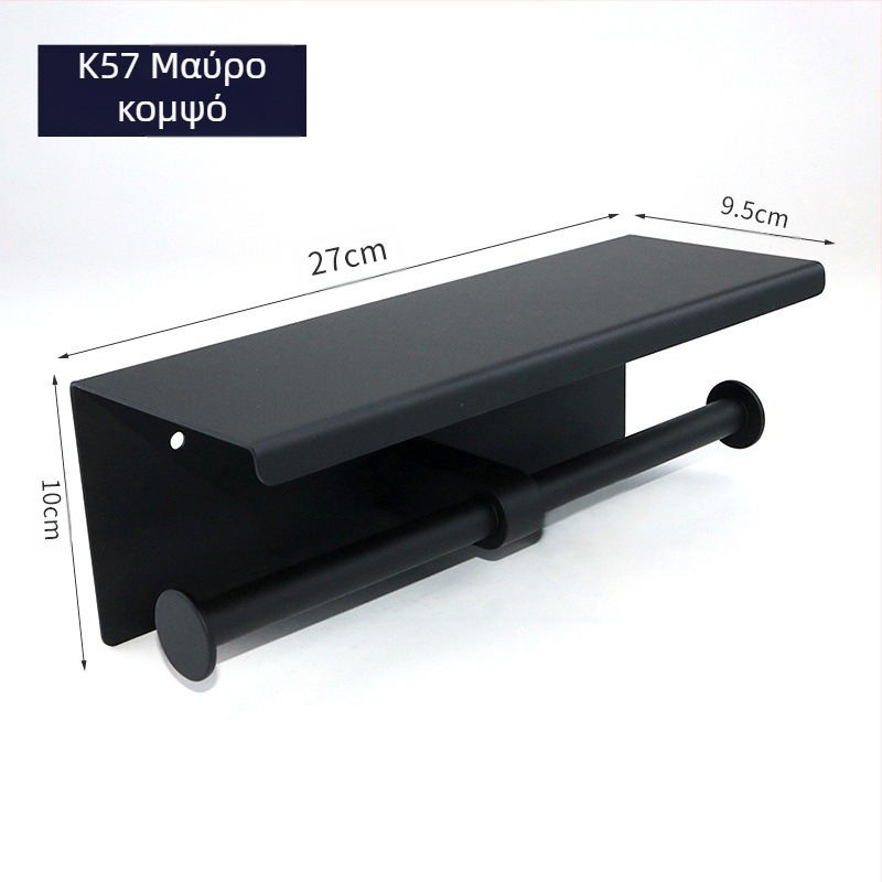 Huanuo δοχέας χαρτιού τουαλέτας από ανοξείδωτο χάλυβα 304, τετράγωνο σχήμα, φινίρισμα καθρέφτη, μοντέρνος μινιμαλισμός