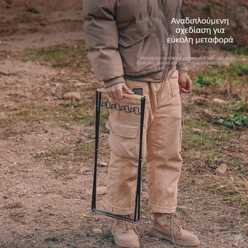 Πτυσσόμενη εξωτερική βάση απορριμμάτων για κάμπινγκ με κράτημα σακουλών απορριμμάτων, 100% καινούριο πλαστικό