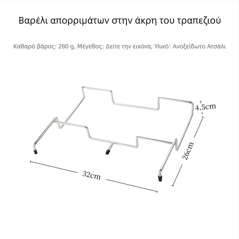 Πτυσσόμενη εξωτερική βάση απορριμμάτων για κάμπινγκ με κράτημα σακουλών απορριμμάτων, 100% καινούριο πλαστικό