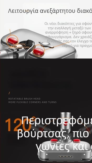 Ηλεκτρική κεφαλή βούρτσας δαπέδου για ηλεκτρικές σκούπες, συμβατή με Dyson V6–V11