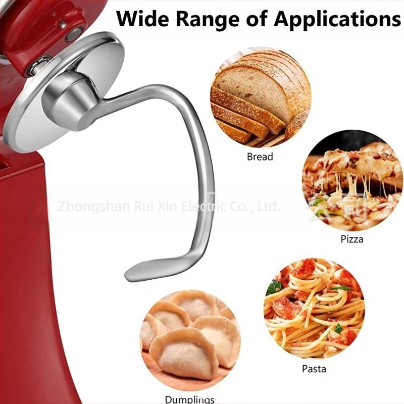 Ανοξείδωτος αναδευτήρας ανάμειξης για KitchenAid 5KSM5THFBSS, 4,8 L, εξάρτημα για μίξερ κουζίνας