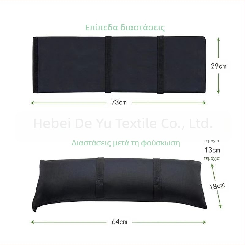 Σάκος με άμμο για σκηνή – αδιάβροχος, εξωτερική χρήση, βάρος αντίσταθμισης για ομπρέλα και έπιπλα ταράτσας, Oxford ύφασμα