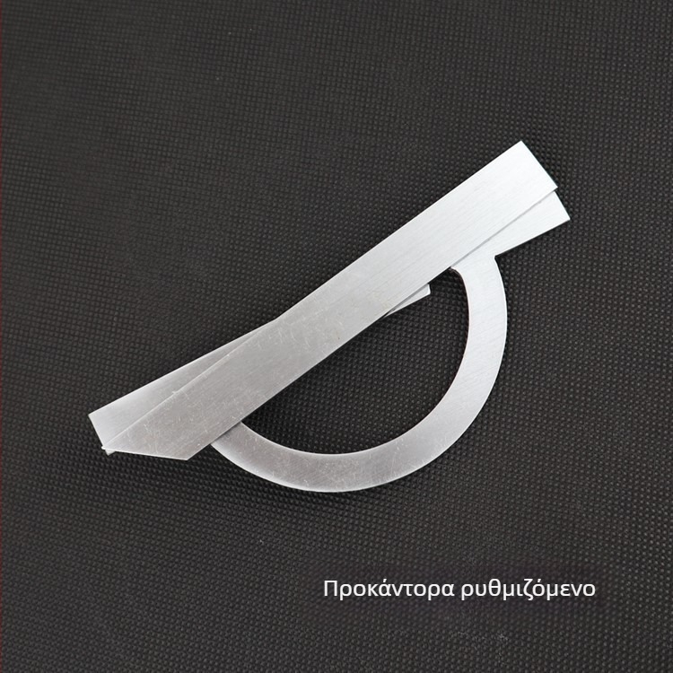 Βιομηχανικού επιπέδου ρυθμιζόμενος γωνιόμετρο με εύρος 0–170°, από χάλυβα άνθρακα