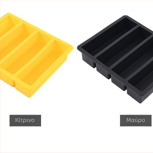 Ορθογώνια παγοθήκη σιλικόνης – Ταχεία κατάψυξη, εύκολη απομάκρυνση από το καλούπι, δυνατότητα προσαρμογής, με εκτύπωση λογοτύπου