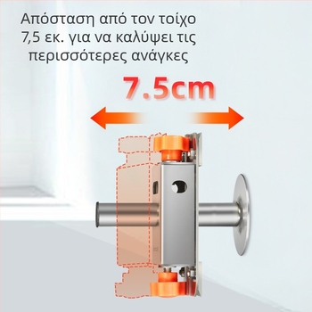 Εργαλείο χάραξης γραμμών για ξυλουργικές εφαρμογές από ανοξείδωτο ατσάλι, πολυχρηστικό