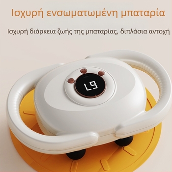 Μασάζ αυχένα με έξι κεφαλές, LCD οθόνη, brushless κινητήρας, 5+ ταχύτητες, ενσωματωμένη μπαταρία, διάρκεια μπαταρίας 1–3 ώρες