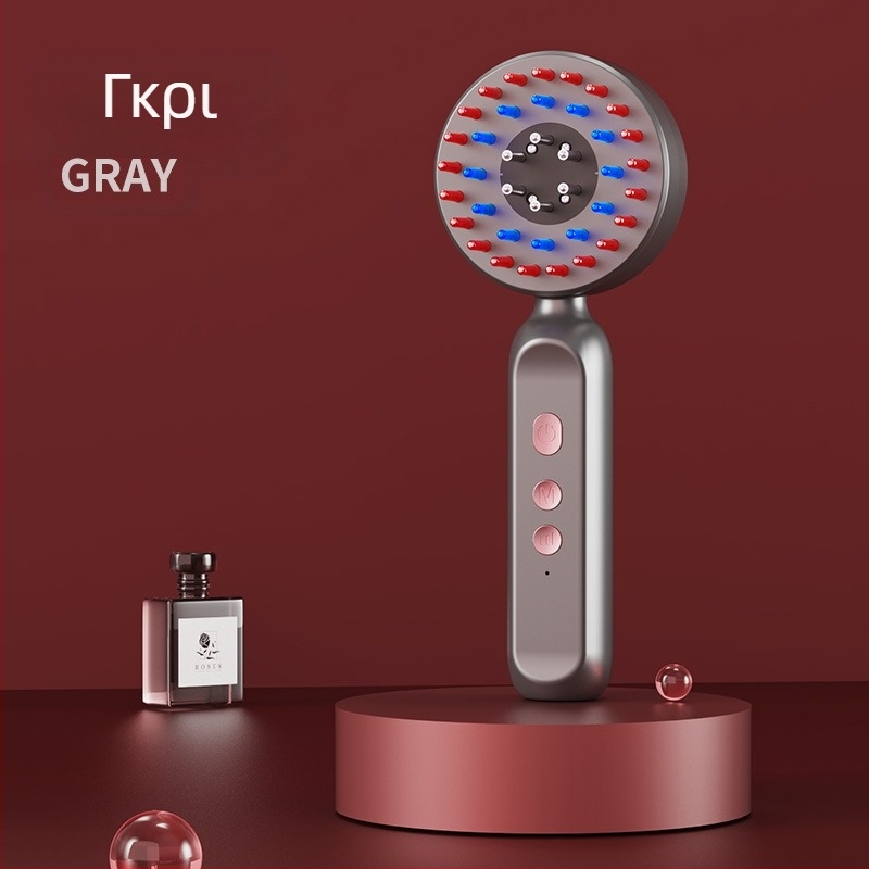 Χτένα για μασάζ κεφαλής με USB, 3 ταχύτητες δόνησης, μοντέλο KX-330