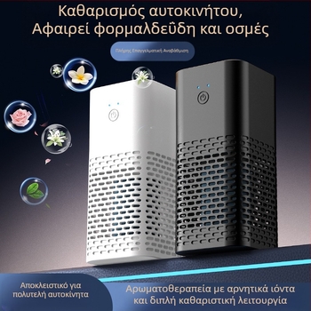 Αυτοκινητήριος καθαριστής αέρα με αρωματοθεραπεία – Μοντέλο AP-1288, 2W, USB τροφοδοσία, 5V