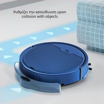 Ρομπότ καθαρισμού all-in-one: σκούπισμα, σφουγγάρισμα και καθάρισμα δαπέδων; Μοντέλο 888, τυχαία πλοήγηση, 3.7V USB 9W, αναρρόφηση <1000 Pa, κάλυψη 70–90 m², αυτονομία 0–60 λεπτά