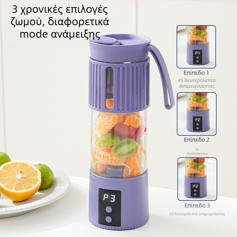 Ηλεκτρικό κύπελλο αποχυμωτή, 20001–22000 rpm, πέντε ή περισσότερα μαχαίρια, χωρητικότητα 1001–1500 ml, ενσωματωμένη μπαταρία, ισχύς 10W