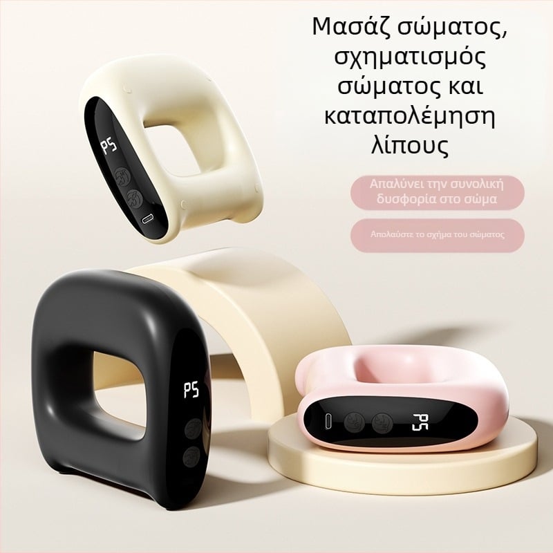 Μασάζ δακτυλίου περιτονίας Xo-k8 με ζεστό συμπίεση, τροφοδοσία USB, 2 επαφές μασάζ, μασάζ με πατ και χτυπήματα, για ώμους και αυχένα