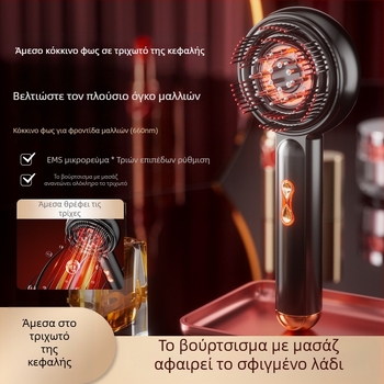 Βούρτσα μασάζ τριχωτού για φροντίδα и ανάπτυξη μαλλιών — μάρκα XH, μοντέλο XH, αποτελεσματικότητα: καταπράυνση τριχωτού, κατάλληλο για όλες τις εποχές, για όλους