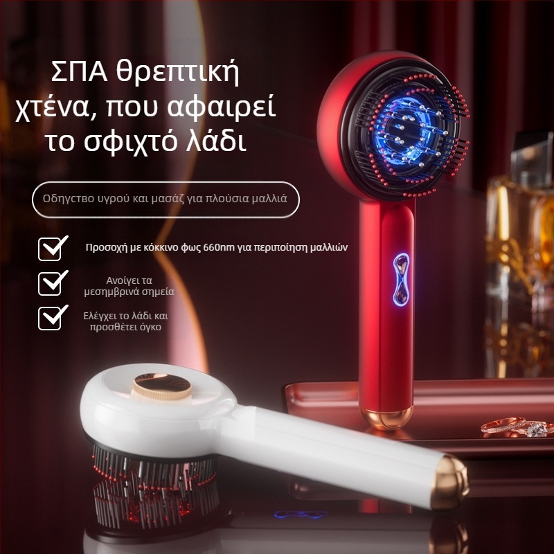 Βούρτσα μασάζ τριχωτού για φροντίδα и ανάπτυξη μαλλιών — μάρκα XH, μοντέλο XH, αποτελεσματικότητα: καταπράυνση τριχωτού, κατάλληλο για όλες τις εποχές, για όλους