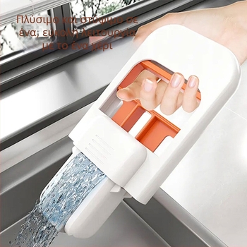 Χειροκίνητος Μίνι Μοπ για οικιακή χρήση - απορροφητικός σφουγγαρίστρα μπομπ, Crown μάρκα, μεταλλική κατασκευή, κατάλληλο για γάτες, 2025 κυκλοφορία