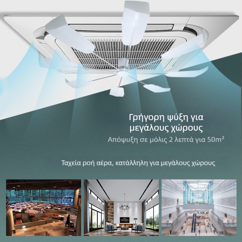 Διφλέκτορας αέρα για κλιματιστικό οροφής – DFS-02, αντι άμεσης ροής, χαμηλός θόρυβος, χωρίς εγκατάσταση