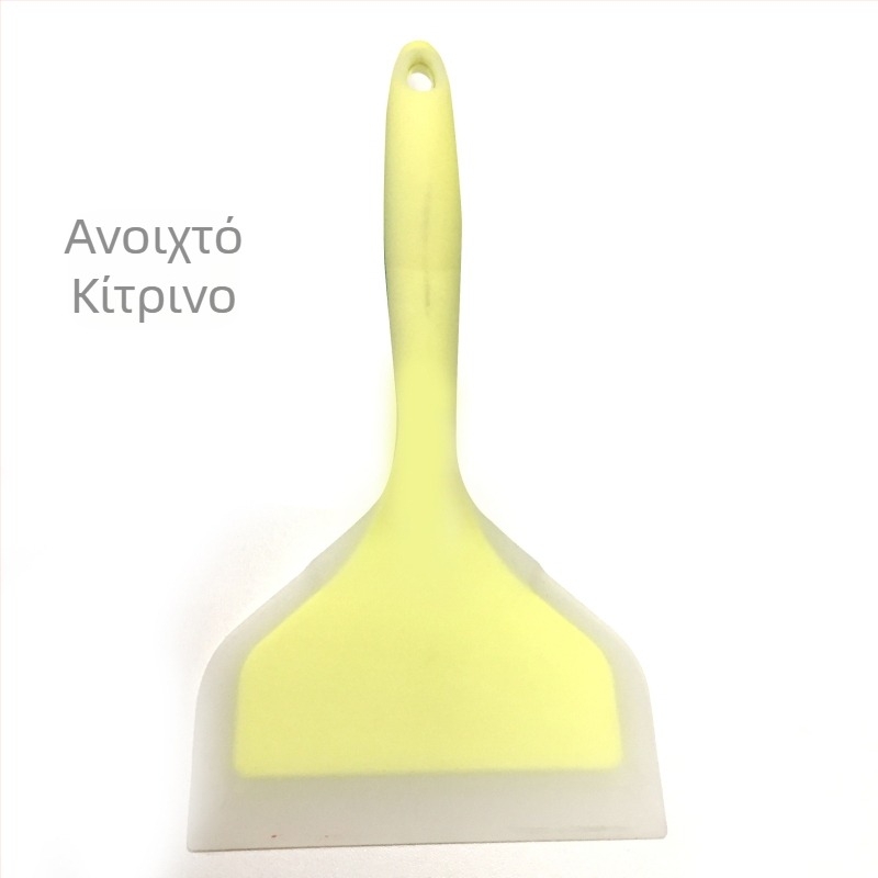 Σιλικόνης σπάτουλα μαγειρέματος - μη κολλάει, ανθεκτική σε υψηλές θερμοκρασίες, αντιολισθητική, προστασία από εγκαύματα, λαβή από σιλικόνη με πλαστική επικάλυψη; Διαθέσιμη προσαρμογή