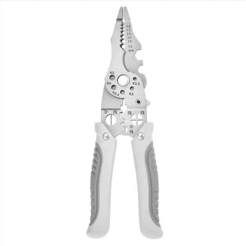 Yixin Πολυλειτουργικές πένσες απογύμνωσης καλωδίων με καμπύλο στόμιο, βάρος 0,180 kg