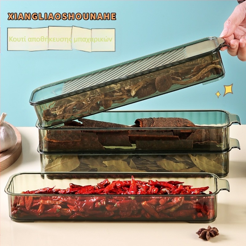 Κουτί αποθήκευσης ζυμαρικών, τετράγωνο PET, Gold movement, προέλευση Zhejiang