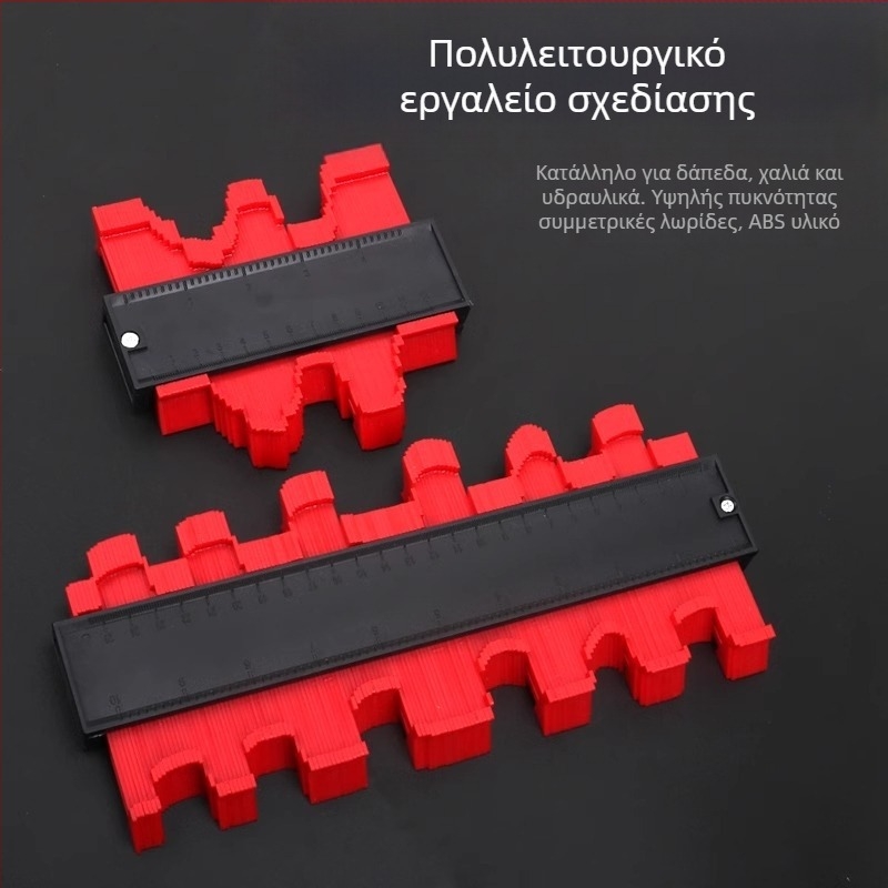 Haihua μετρητής περιγράμματος για ακανόνιστα προφίλ – εργαλείο μέτρησης ξυλουργικής υψηλής ακρίβειας