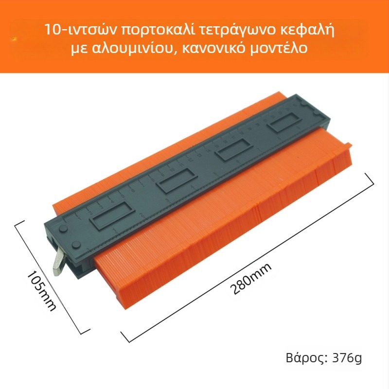 Haihua μετρητής περιγράμματος για ακανόνιστα προφίλ – εργαλείο μέτρησης ξυλουργικής υψηλής ακρίβειας