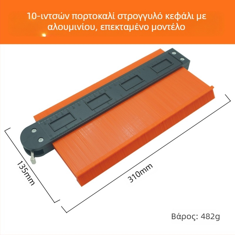 Haihua μετρητής περιγράμματος για ακανόνιστα προφίλ – εργαλείο μέτρησης ξυλουργικής υψηλής ακρίβειας