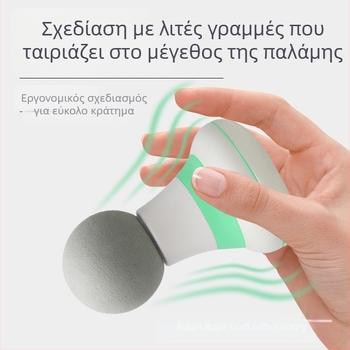 Μίνι μασάζ φασίας για μυϊκή χαλάρωση – USB τροφοδοσία, μοντέλο RJ-R088, μιά κεφαλή μασάζ, για αυχένα, πλάτη, μέση, πόδια, ισχία και πέλματα, τεχνικές χτυπήματος και παλμών