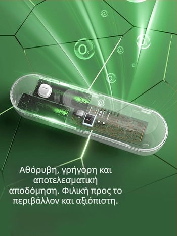 Καθαριστής αέρα με εξουδετέρωση οσμών και αποστείρωση, διατηρεί τη φρεσκάδα και καθαρίζει τον αέρα; θόρυβος < 36 dB, ροή αέρα 50 m3/h, κατάλληλο για έως 10 m², συνθετικό φίλτρο