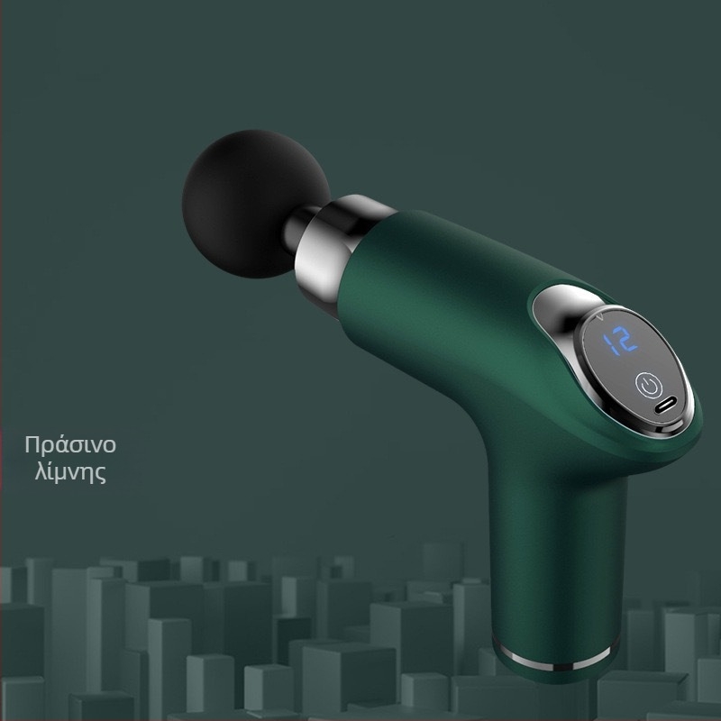 Μυοφασιακό μασάζ όπλο για λαιμό, μέση, γοφούς, πόδια, πλάτη και πέλτες — επαναφορτιζόμενο, πολλαπλών ταχυτήτων, μηχανικός έλεγχος, μοντέλα 828/888/858/818