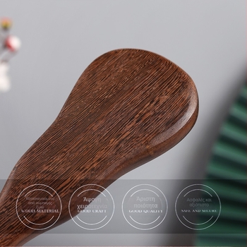 Ξύλινο μασάζ για μεσημβρινούς – χειροκίνητος έλεγχος, κυκλική κεφαλή μασάζ, 1 ταχύτητα, κατάλληλο για αυχένα, πλάτη, μέση, ισχίο και πόδια