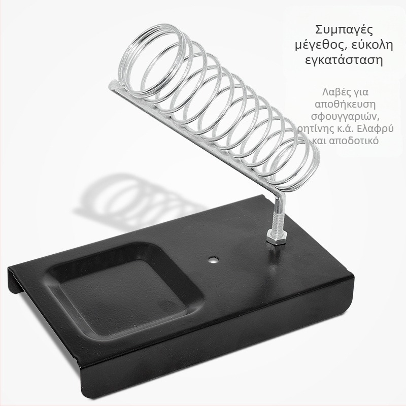 Στήριγμα κολλητήριου συγκόλλησης με θήκη για στυλό, χειροκίνητη λειτουργία