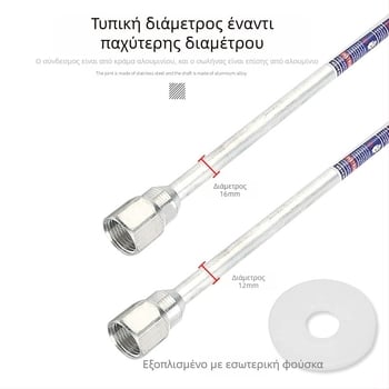 Πιστόλι ψεκασμού χωρίς αέρα με ράβδο επέκτασης για μηχανές ψεκασμού — ράβδος επέκτασης (alias), μάρκα Taiwan surplus, ιδιωτική ετικέτα με άδεια