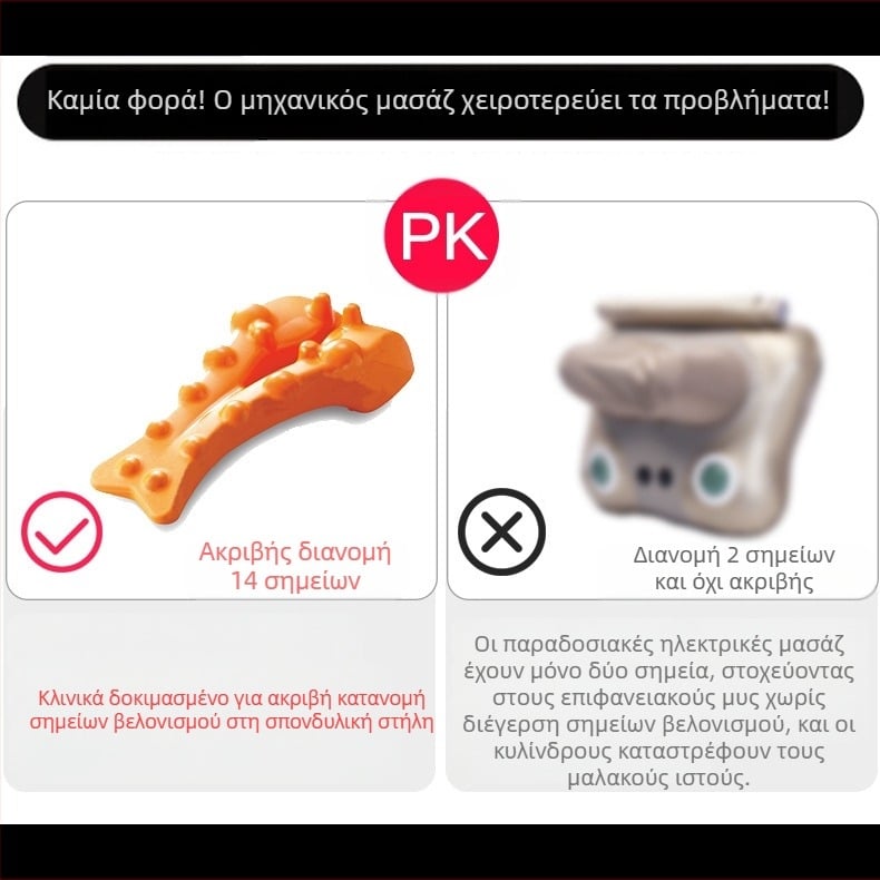 Μασάζ μαξιλάρι EVA για αυχένα – αξεσουάρ γιόγκα για υγιές μασάζ