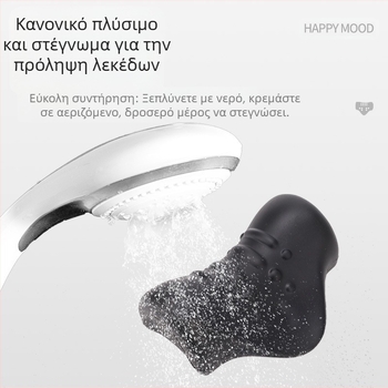 Μαξιλαράκι μπάνιου από PU αφρό με βεντούζες, υψηλής πυκνότητας, αντίσταση και αντιολισθητική στήριξη κεφαλής