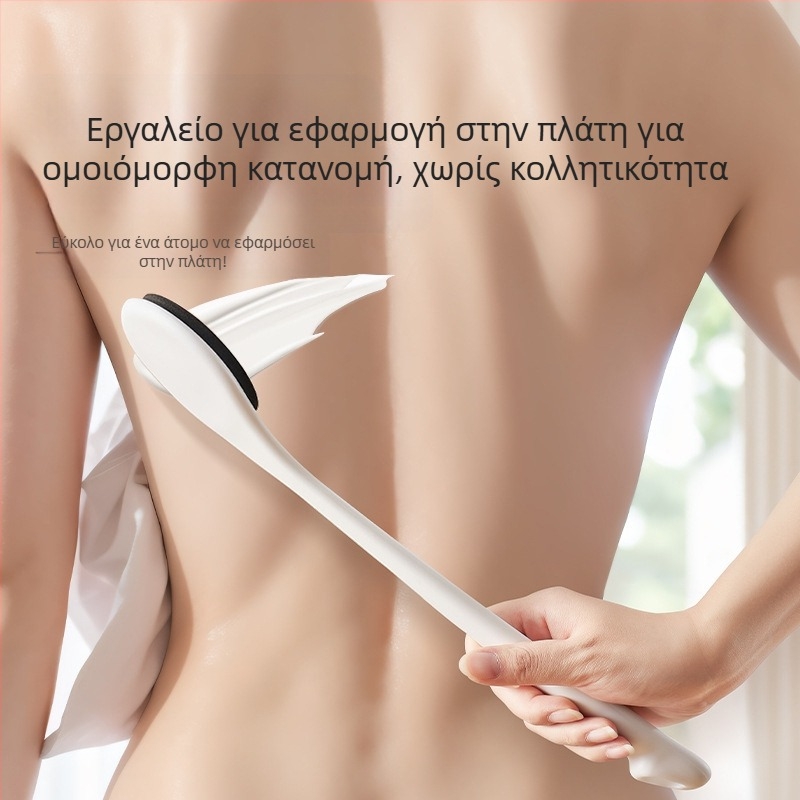 Βούρτσα μπάνιου με μακριά λαβή για τον καθαρισμό πλάτης και σώματος, απαλές τρίχες, μασάζ