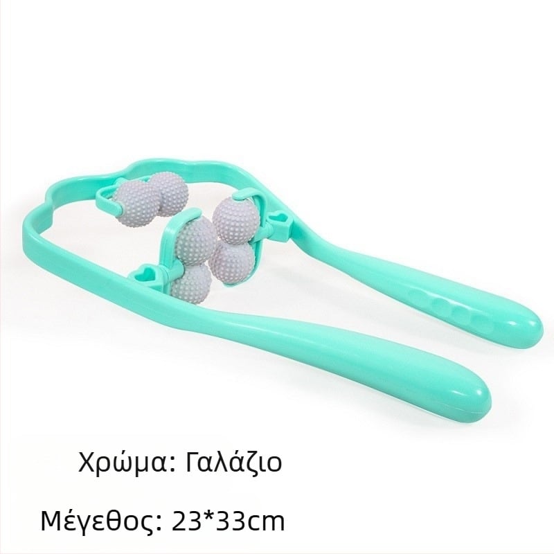 Χειροκίνητος μασάζ αυχένα και πλάτης με 6 πλαστικά κύπελλα βεντουζών