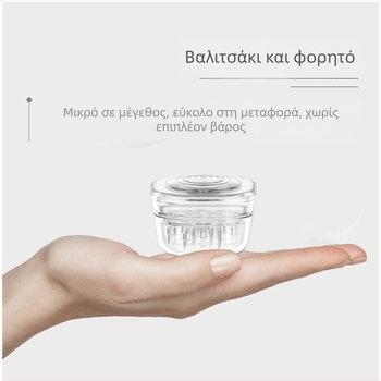 Smooth Hair XF-1 εφαρμοστής φαρμάκων στο τριχωτό της κεφαλής με τετράγωνο διαφανές οδηγό-χτένα – 38 g, έλεγχος λιπαρότητας, ήρεμος τριχωτός, κεφαλή μασάζ με εκχύλισμα ανάπτυξης μαλλιών