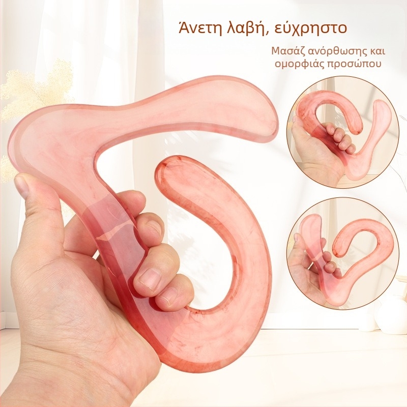 Gua Sha πίνακας - ρητίνη, 120 g; σετ 500 τεμάχια; ευέλικτη μάρκα; δυνατότητα εκτύπωσης λογοτύπου